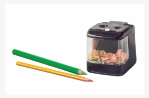 Electric Pencil Sharpener, Black - Sacapuntas Electrico United Office