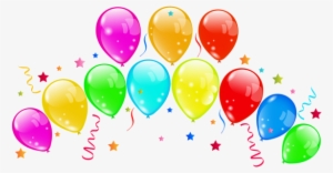 Decorative Balloons Png Clipart Image - Balloons Clipart Png