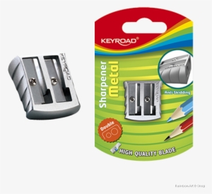 Ořezávátko Keyroad Metal Stříbrné Duo 302933