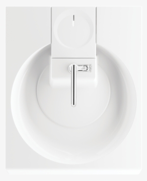 Washbasin Above Washing Machine Claro Grande Top View - Bathroom Sink