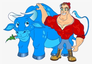 Animated Tall Tales Is Classic Folktales Featuring - Paul Bunyan Clipart