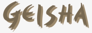 Geisha Logo Png Transparent - Geisha Font