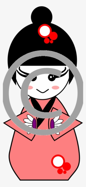 Geisha Doll - Clip Art