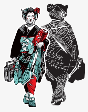 Geisha - Illustration