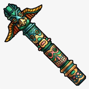 Gear-totem Pole Render - Totem Render