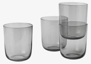 10056 Corky Drinking Glasses Tall Grey 1502282782 - Muuto - Corky Tall Drinking Glasses - Set Of 4 - Grey