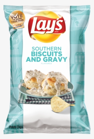 Do The New Lay's Potato Chip Flavors Sound Good To - Biscuits And Gravy Lays