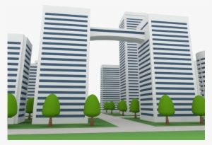 Building Clipart Transparent - Buildings Clipart No Background