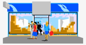 Shopping Mall Building Clipart - Shopping Mall Clipart Png