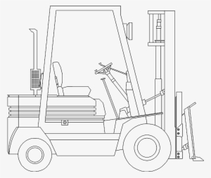 Sketsa Forklift