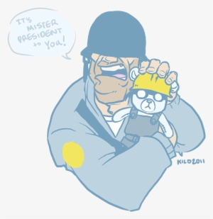 , Soldier-teddy ) - Soldier And Engineer Tf2