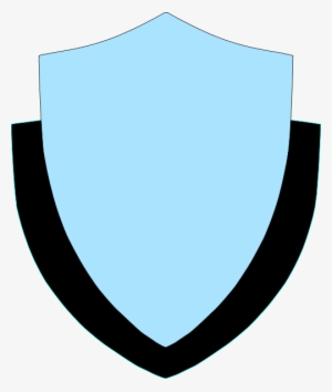 Sky Blue Shield W/flank Svg Clip Arts 504 X 596 Px