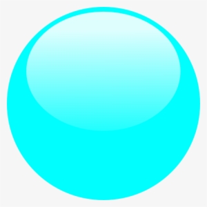 Bubble Sky Blue Clip Art At Clker - Sky Blue Circle Png