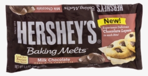 Hershey's Baking Melts Milk Chocolate, 9.5 Oz