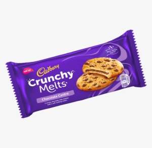 Cadbury Crunchy Melts Chocolate Centre - Cadbury Crunchy Melts Soft Cookie Centre 156g