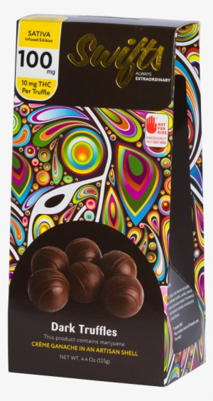 The Rich Whipped Crème Chocolate Ganache, Wrapped In - Swifts Chocolate Covered Almonds