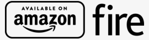 Download Our Kindle Fire App - Amazon Fire Tv Logo Black