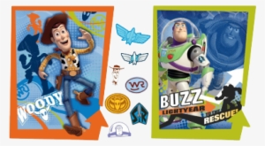 Roommates Toy Story Buzz Woody Peel And Stick Giant - Toy Story 3