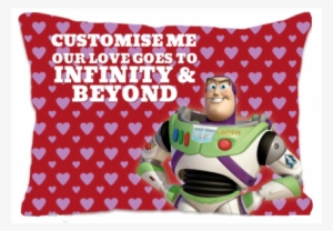 Disney Pixar Toy Story Buzz Valentines 'our Love Goes - Buzz & Friends Christmas Card