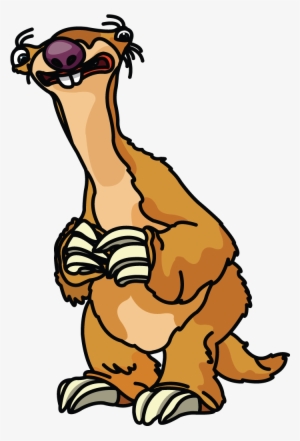 How To Draw Cartoons, Cartoons Characters Step By Step - Ice Age Sid Drawing