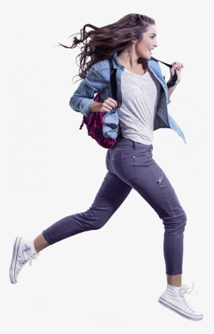 Simple, Compact, Convenient Acne Treatment For Active - Teen Girl Jump Png