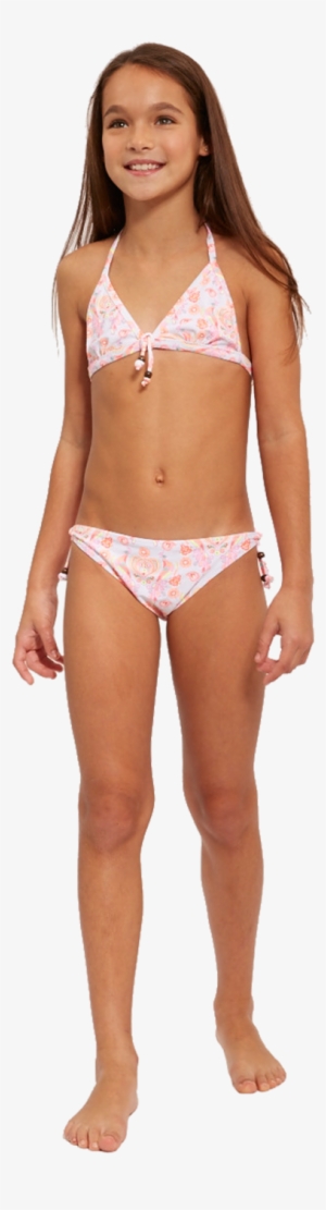 Girls Folk Bikini - Lingerie Top