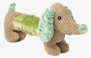 Dachrageous Dachshund Dog Toy - Petrageous Dachrageous Dog Toy - Green And Tan - One