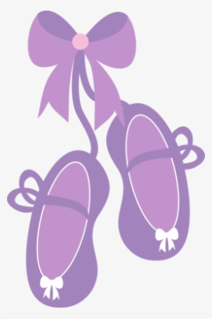 Purple Ballerina Tutu Dancer - Purple Ballet Shoes Clipart