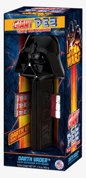 Giant Pez Darth Vader Candy Dispenser - Pez Giant Darth Vader Candy Dispenser - 1.74 Oz