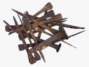 Nails, Rust, Old, Iron, Nail, Antique, Brocante - Rusty Nails Clipart Png