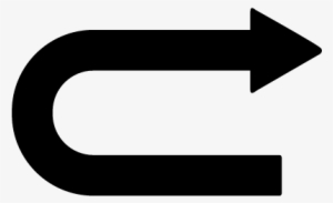 Curved Arrow Pointing To Right ⋆ Free Vectors, Logos - Long Curve Arrow Png