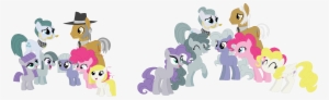 Mlp Base Pinkie Pie Family
