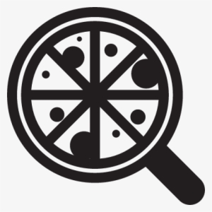 Cutted Pizza Vector - Equinox And Solstice Symbol