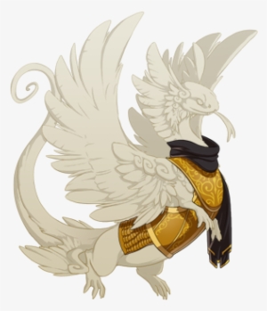 Gold Filigree Breastplate Coatl M - Flight Rising Apparel