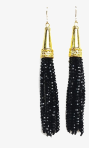 Gold Filigree Earrings - Diamond