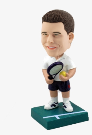 Customized Bobblehead Tennis Player - Tennis Bobblehead