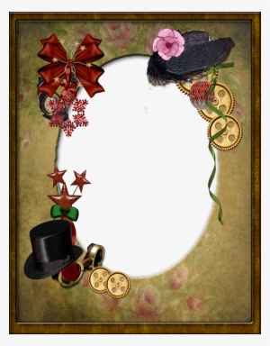 Victorian Region Or A Jewel Skull For A Vampire Friend - Victorian Christmas Frames