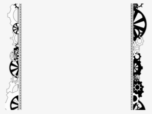 Steampunk Clipart Frame - Border For Word Steampunk