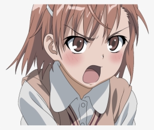 You Think I Can Read That Small Text Thumb This Content - Misaka Mikoto Blush