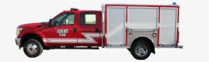 Go To Image - Fire Truck Side View Png