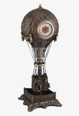 Steampunk Hot Air Balloon Clock