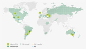 Global-map - Countries Not Part Of Madrid Protocol