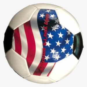 High Quality Match Custom Soccer Ball Futbol Football, - Usa Flag