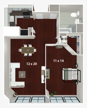 Locust On The Park - Floor Plan