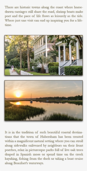 There Are Historic Towns Along The Coast Where Horse-drawn