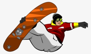 Skiing Clipart Transparent - Snowboarding Clipart Png