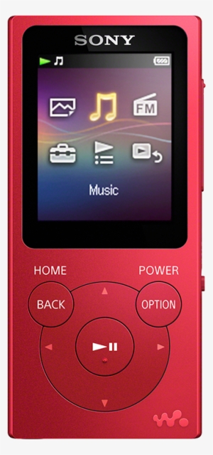 Sony Nw-e395/r Red 16 Gb Walkman® Audio Player - Sony Walkman Nw-e393 - Digital Player - 4 Gb - Red