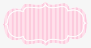 Moldura Listras - Frame Rosa Png