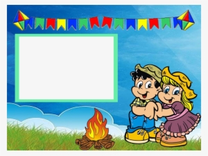 Montagens De Convite De Aniversario Infantil Gratis - Imagens De Molduras De Festa Junina