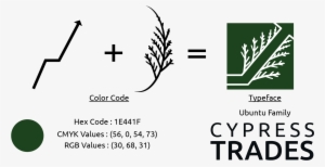 The Color Is Tied To The Color Of The Cypress Tree - Line Art